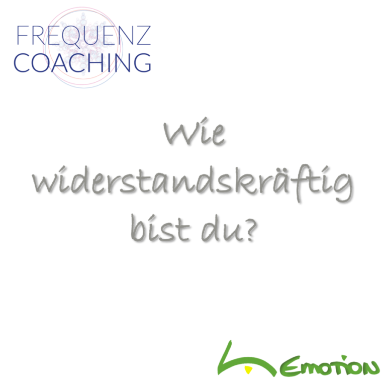 Resilienz – eine Schlüsselkompetenz für die Zukunft?